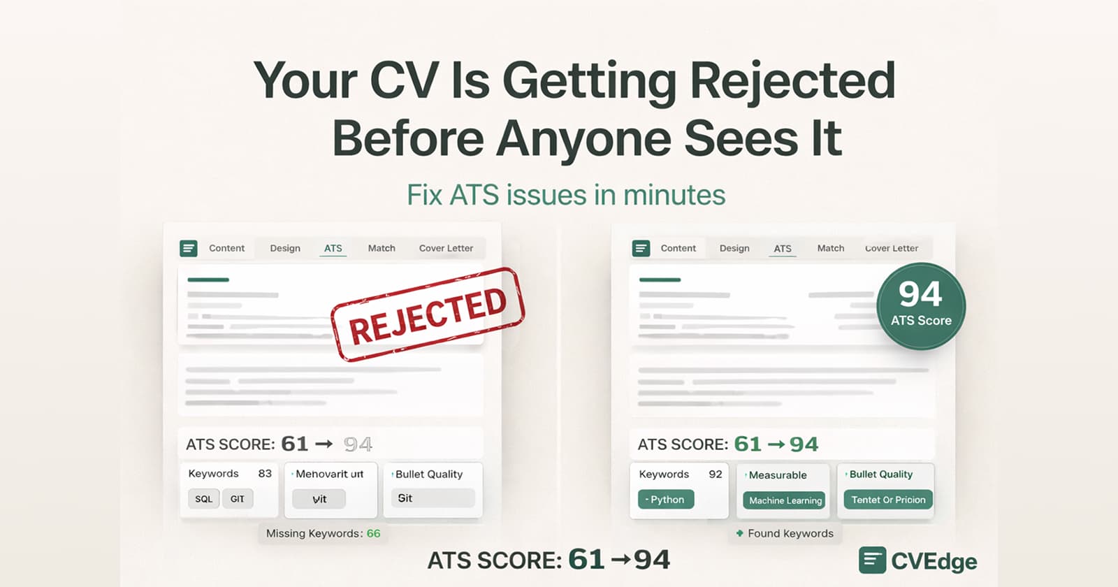 Your CV Is Failing Before a Human Sees It (Here’s Why)